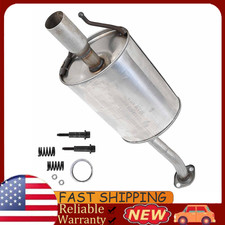Stainless Steel Rear Exhaust Muffler For 2006-2011 Honda Civic 1.8l Direct-fit Stainless Steel Rear Exhaust Muffler For 2006-2011 Honda Civic 1.8l Direct-fit