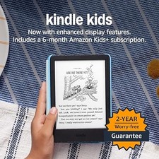 Image of Amazon Kindle Kids (newest gen) - If it breaks, we will replace it, includes age