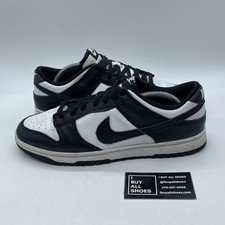 Size 10.5 - Nike Dunk Low Black White Leather (DD1391-100)