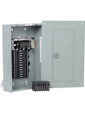 Square D QO 100 Amp 24 -Spaces 24 Circuit Indoor Convertible Main Breaker Panel