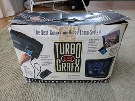 NEC Turbo Grafx 16 Console TG16 Complete In Box W/ Keith Courage Tested Working