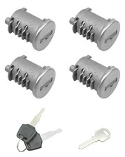 4 Pack Lock Cores Fits for Yakima SKS Car Rack System Components Silver