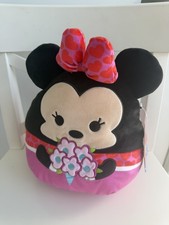 Disney Squishmallows Minnie Mouse Valentine Hearts Plush 9" NWT Jazwares 2025
