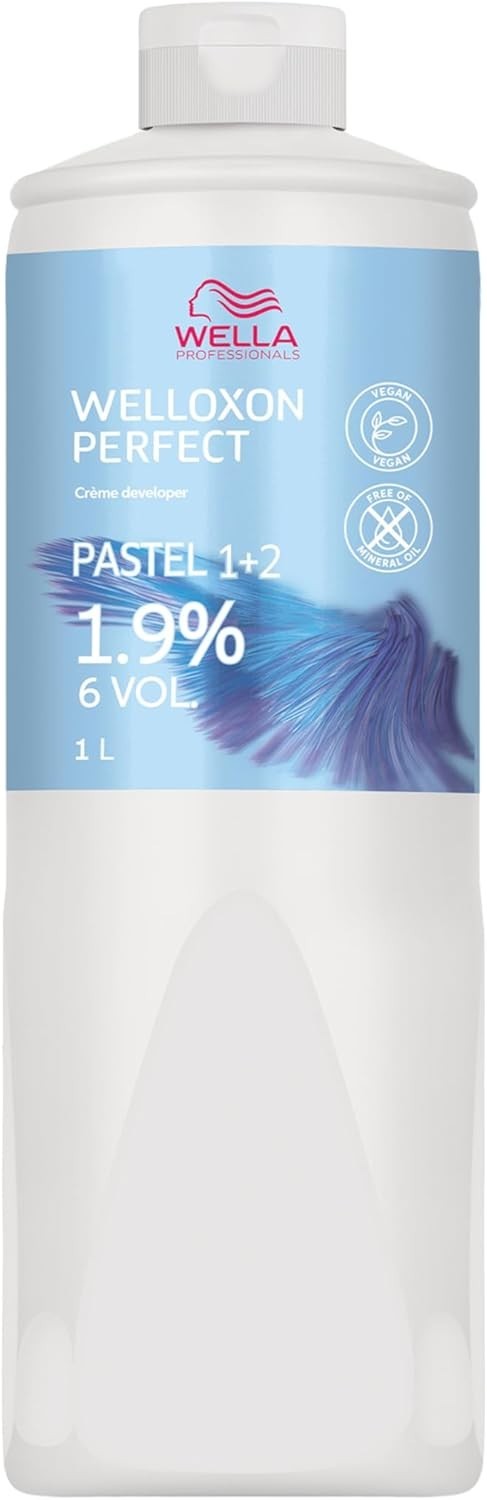Wella Welloxon Perfect 1.9% 6 Vol Developer 1000ml Salon Professional Genuine
