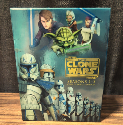 Star Wars The Clone Wars Seasons 1-5 Collector's Edition Blu-ray