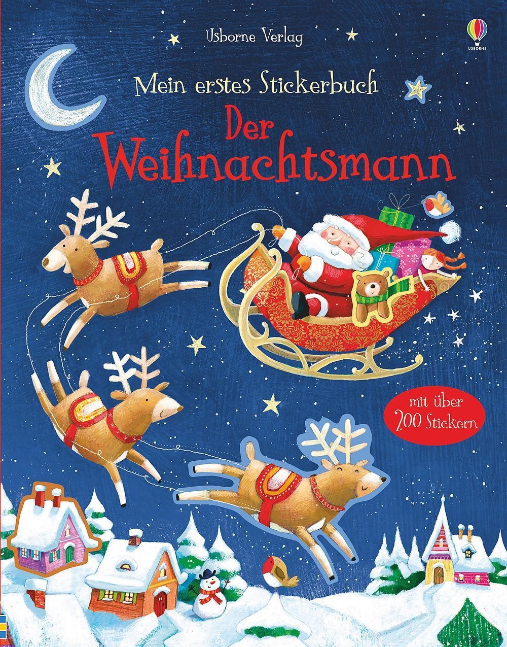 Mein erstes Stickerbuch: Der Weihnachtsmann Sam Taplin