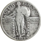 1928-p Liberty Head Quarter 25c VF+ Nice Original Coin