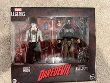 HASBRO MARVEL LEGENDS DAREDEVIL MARVEL'S MUSE & MARVEL'S BULLSEYE NEW - USA