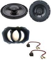 Dietz 85Watt 16,5Cm 2-Wege Lautsprecher FüR Citroen Jumpy Bis 07 FronttüR Auto B