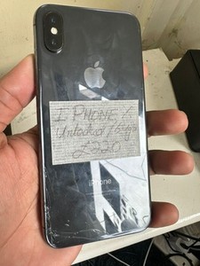 Apple iPhone X - 64GB - Space Grau (Ohne Simlock) A1901 (GSM)