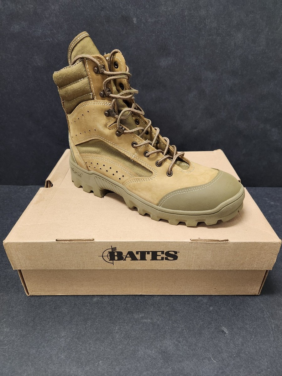 Bates Hot Weather Combat Hiker Boots Size E03612C Coyote