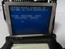 Allen Bradley 2711-T6C15L1 PanelView 600 Touch Screen PLC HMI Broken Covers