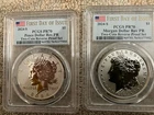 2024 S Morgan/Peace Dollar Rev Proof PCGS PR70 1st Day Issue