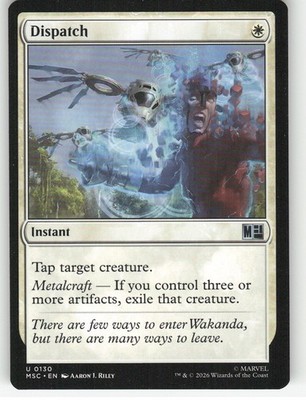 Dispatch U Commander: Marvel Super Heroes 130 NM