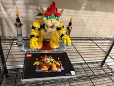 LEGO 71411 THE MIGHTY BOWSER Mario Kart Nintendo COMPLETE EXCELLENT CONDITION