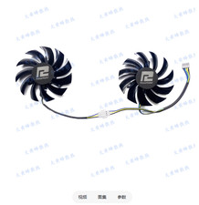 For AMD Radeon RX580 570 560 Graphics Card Cooling Fan