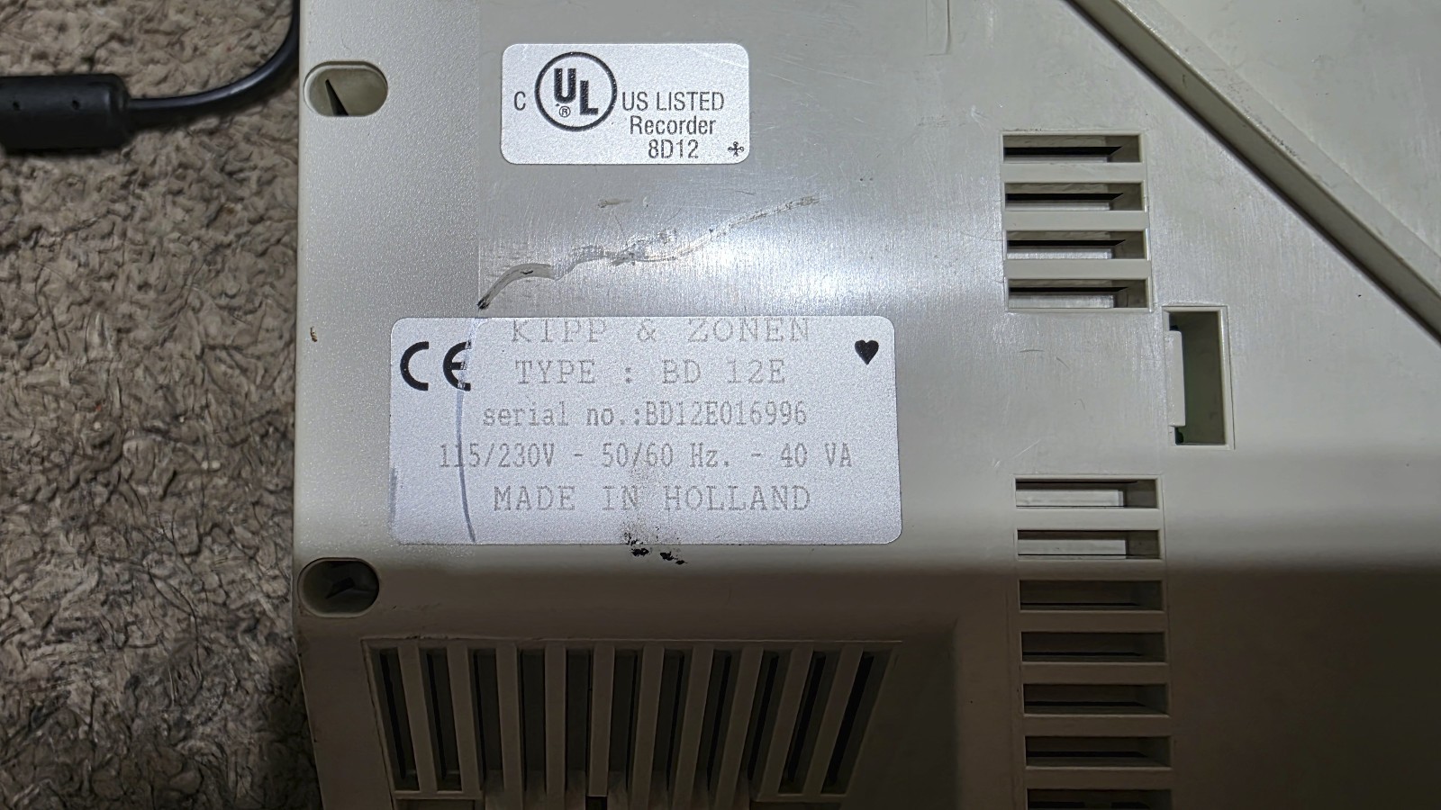 Kipp & Zonen - Flatbed recorders 2-pack! - Tested to power on.