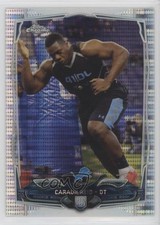2014 Topps Chrome Pulsar Refractor Caraun Reid #215 1ij1