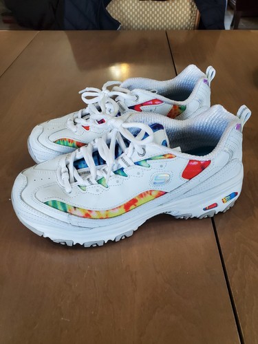 Skechers D'Lites Women's Air-Cooled Memory Foam Summer Fiesta Size 6.5 Athletic