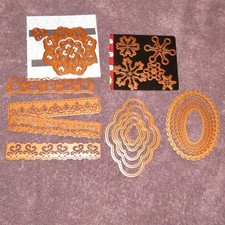 Spellbinders Nestabilities Dies 22 pcs Lot Winter, Fall, Snowflakes Medallion 