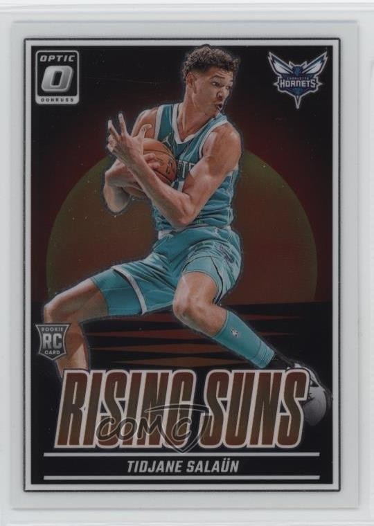 2024-25 Panini Donruss Optic Rising Suns Tidjane Salaun #12 Rookie RC 1oa8
