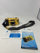 Minolta Weathermatic Dual 35 Underwater Point & Shoot Film Camera Tested Working