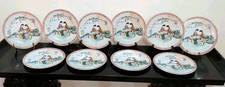 Chinese Republic Period/PROC Style of Qianlong Honorific Famille Rose 10 Plates