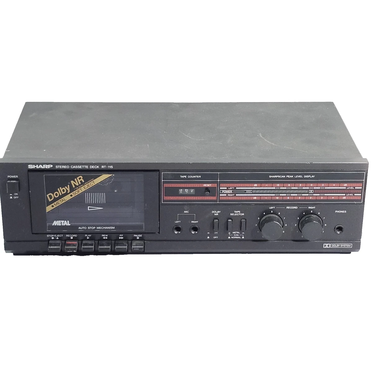 Sharp Home Audio Cassette Tape Deck for sale - eBay