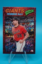 Robbie Ray 2025 Topps Heritage Red Sparkle Parallel