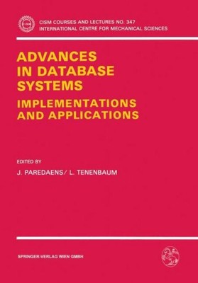 Advances in Database Systems L. Tenenbaum