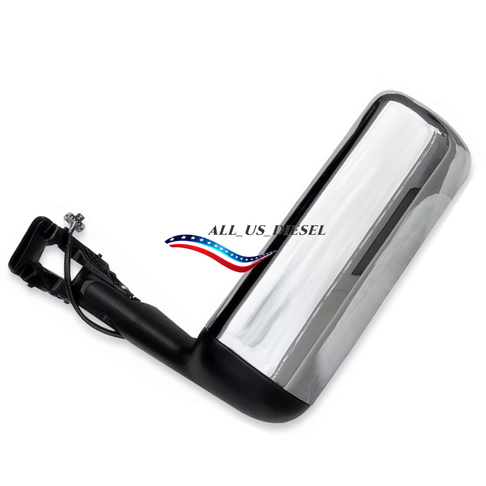 Truck Chrome Door Mirror Assembly for International LT625 Left Driver Side LH