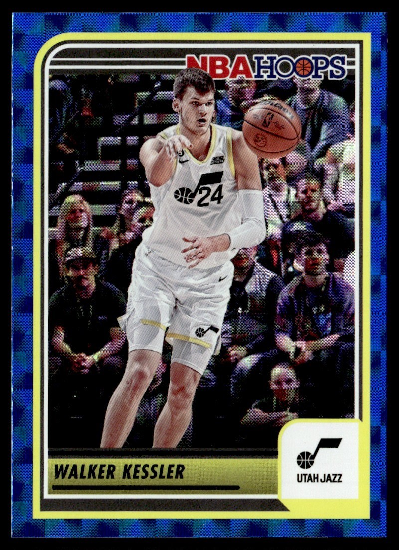 2023-24 Hoops Blue Walker Kessler Utah Jazz #13