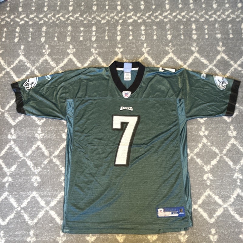Vintage Reebok Philadelphia Eagles Michael Vick #7 NFL Jersey Men’s XL Green