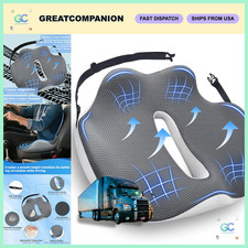 X-Large Memory Foam Truck Seat Cushion for Ultimate Comfort Support