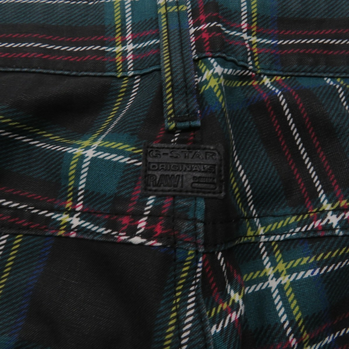 G-Star Raw Elwood 5622 3D Tapered Jeans Mens 30 x 32 Plaid G-Star Raw Elwood 5622 3D Tapered Jeans Mens 30 x 32 Plaid