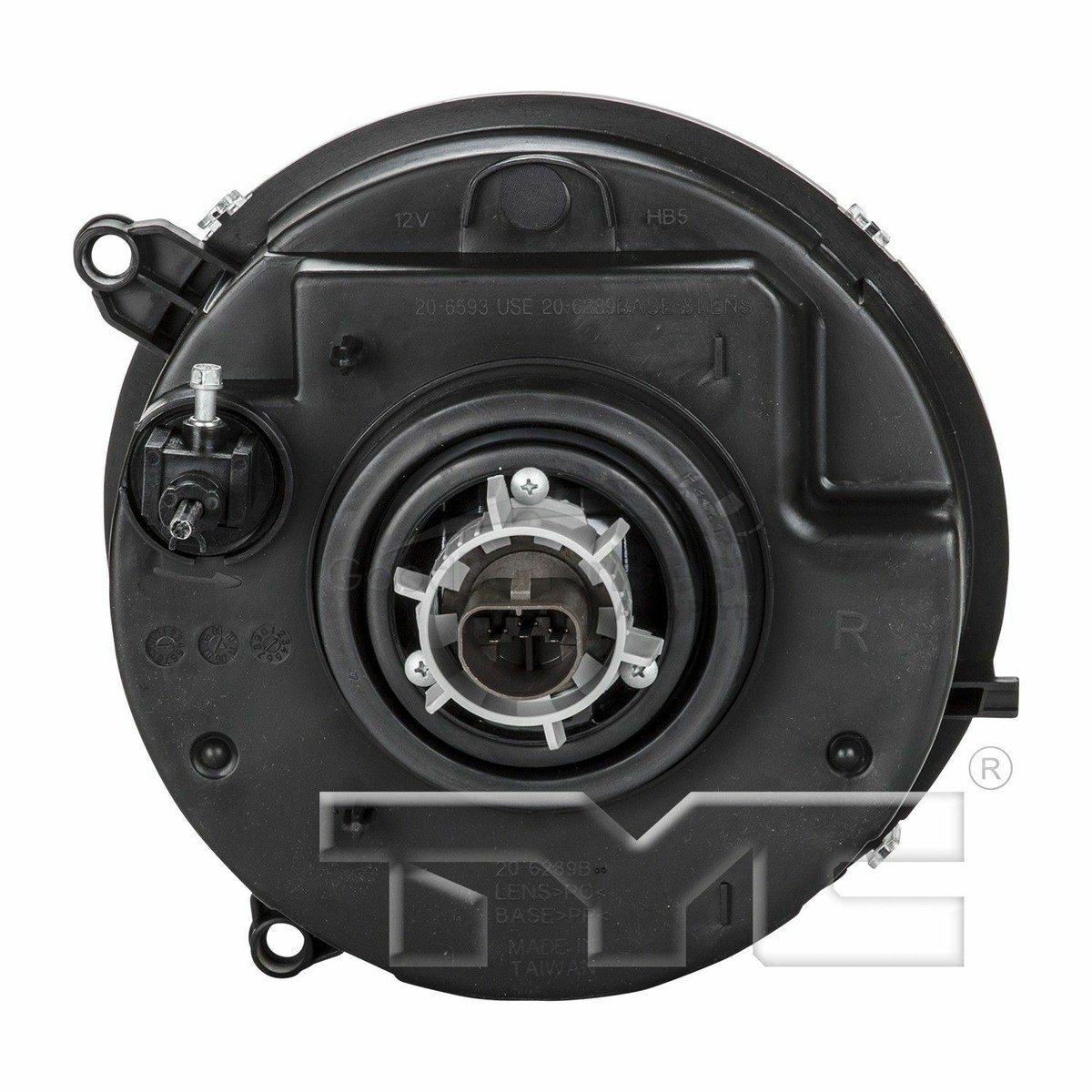 One New TYC Headlight Assembly Right 20628990 55155808AB for Jeep 