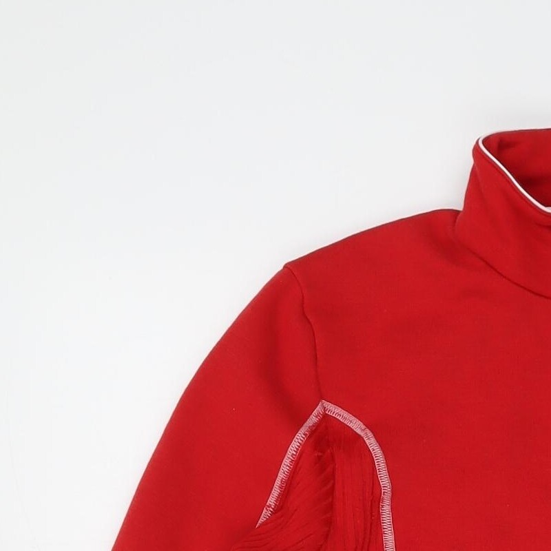 Oxylane Mens Red Polyester Pullover Sweatshirt Si… - image 6