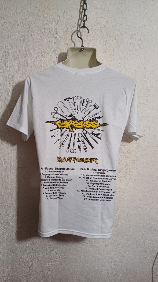 Carcass reek of putrefaction T shirt death metal napalm