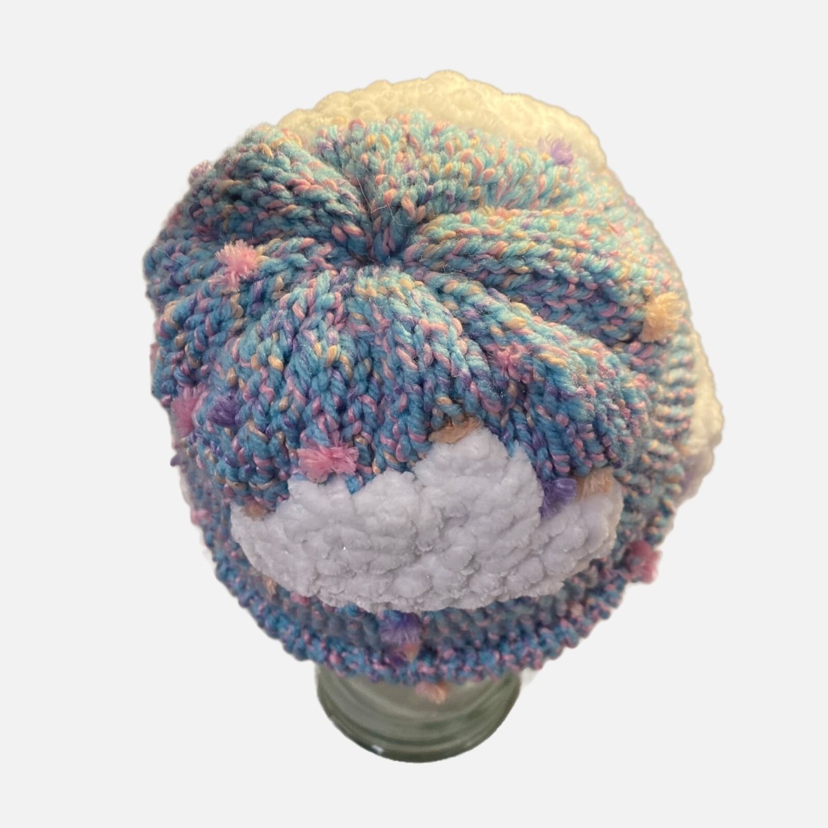 Plasma Beamz Hand Knitted Head in the Clouds Beanie | eBay display picture 2