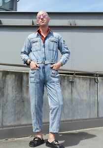 Overall 80er Stone Washed Jeans Einteiler Manner 80s True Vintage Mens Jeans 90s Ebay