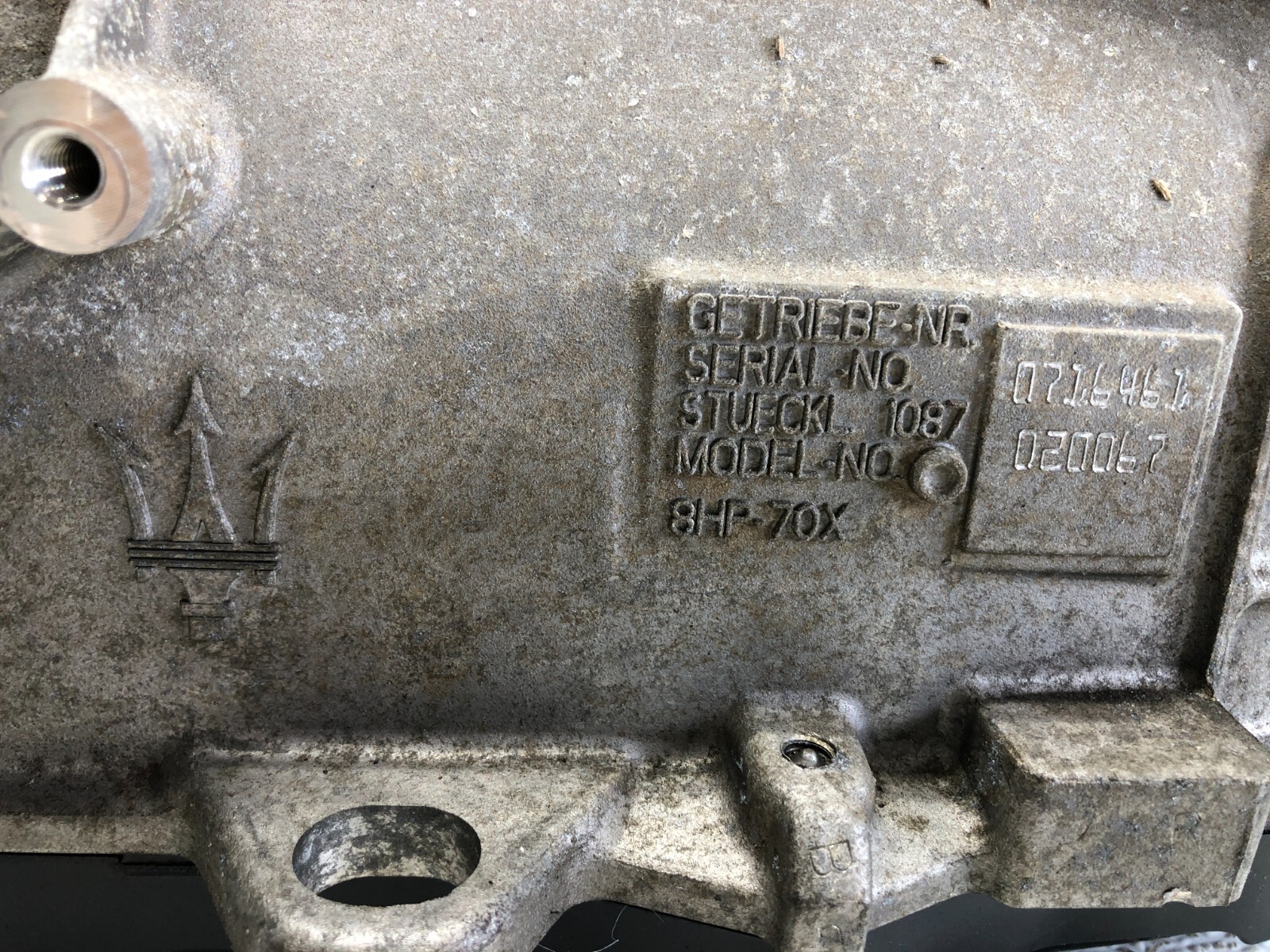 2014-2017 MASERATI GHIBLI SQ4 AWD AUTOMATIC TRANSMISSION OEM.