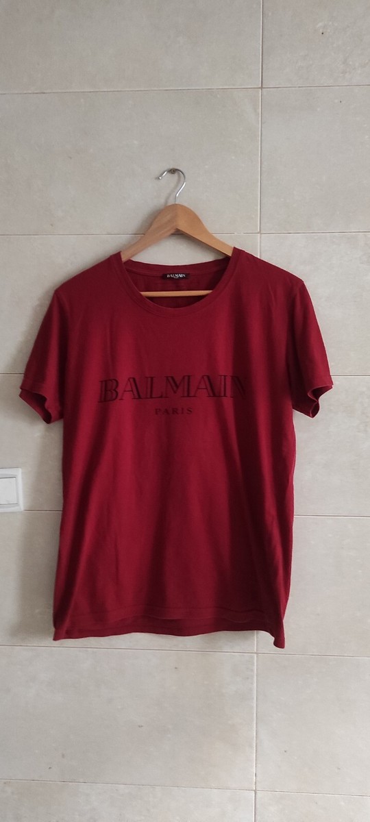 Mens Fashion Show Balmain 2018 Men Tops Balmain Logo Printed