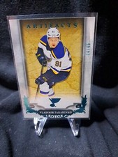 2018-19 Upper Deck Artifacts Aqua Vladimir Tarasenko /45 St. Louis Blues