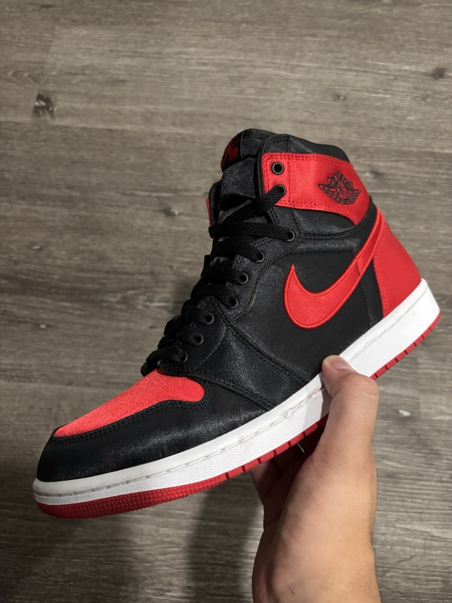 Air Jordan 1 Retro Satin Bred | eBay