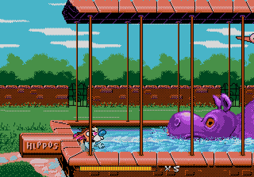 Ren And Stimpy Stimpy's Invention - Sega Genesis Game - Picture 4 of 8