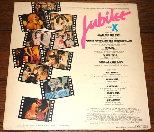 JORDAN WAYNE COUNTY SIGNED JUBILEE VINYL LP WESTWOOD PISTOLS PUNK UACC DEALER - Picture 5 of 9