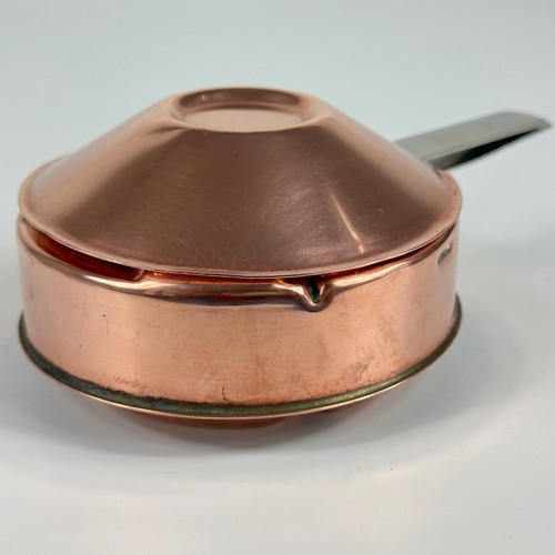 Vintage Small Copper Copper Burner and Matching Lid Stamped Wagner West Germany - Picture 16 of 17