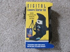 Brand New Sakar Digital Camera Starter Kit DC-215 Case/Tripod/Cleaning Kit 