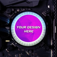 Custom Print AIO Covers for Cooler Master Mas...