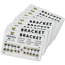 10 packs Dental Brackets Braces Orthodontics Standard Roth 022"Slot 345Hooks Or